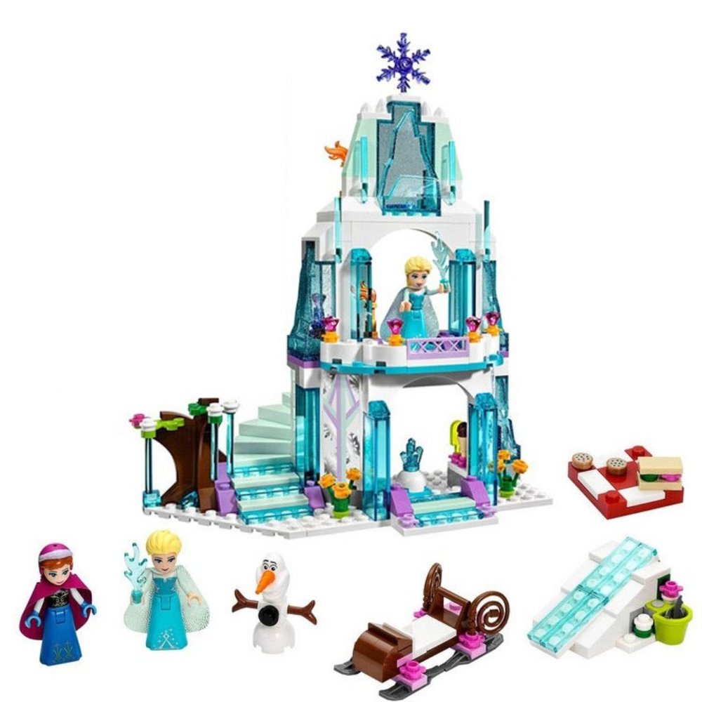 NIB FROZEN Castle, Girls Building Block Set 316pcs